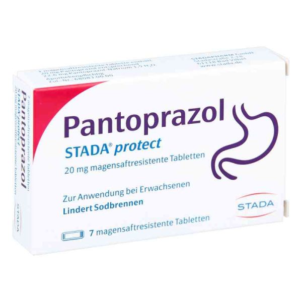 Pantoprazol STADA protect 20mg (7 stk)