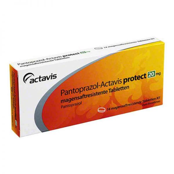 Pantoprazol-Actavis protect 20mg (14 stk)