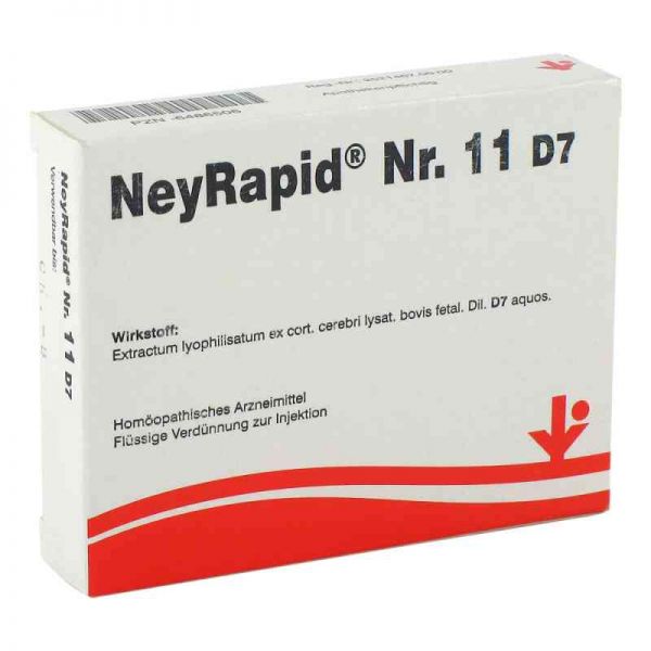 Neyrapid Nummer 11 D 7 Ampullen (5X2 ml)