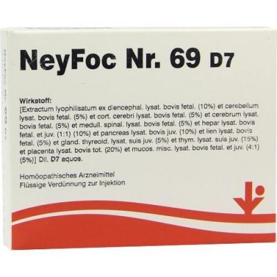 Neyfoc Nummer 6 9 D 7 Ampullen (5X2 ml)