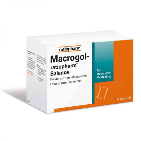 Macrogol-ratiopharm Balance (30 stk)