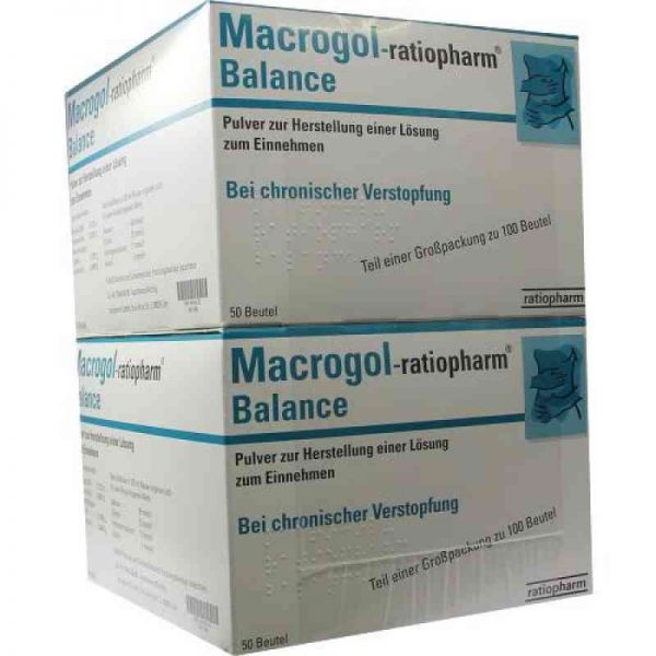 Macrogol-ratiopharm Balance (100 stk)