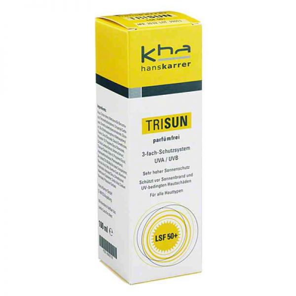 Trisun Sonnenschutzgel Lsf 50+ parfümfrei (100 ml)