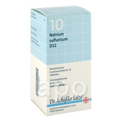 Biochemie Dhu 10 Natrium Sulfur D 12 Tabletten (420 stk)