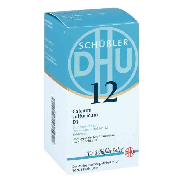 Biochemie Dhu 12 Calcium Sulfur D 3 Tabletten (420 stk)