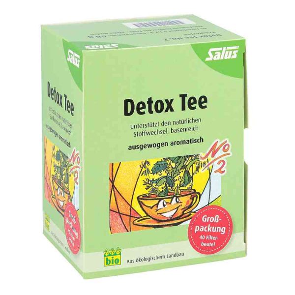 Detox Tee Nummer 2 Kräutertee Salus (40 stk)