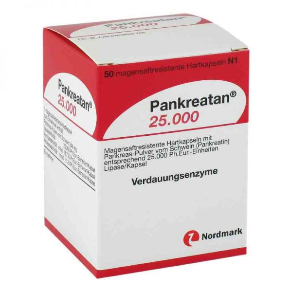 Pankreatan 25000 (50 stk)