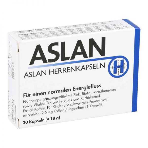 Aslan Herrenkapseln (30 stk)