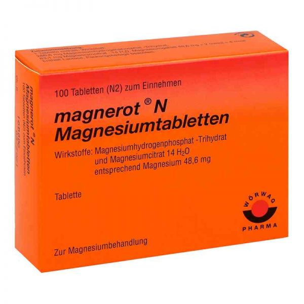 Magnerot N Magnesiumtabletten (100 stk)