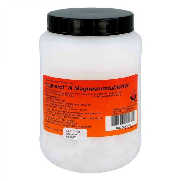 Magnerot N Magnesiumtabletten (1000 stk)