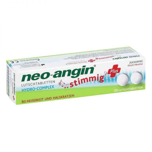 Neo Angin stimmig Plus Kirsche Lutschtabletten (20 stk)