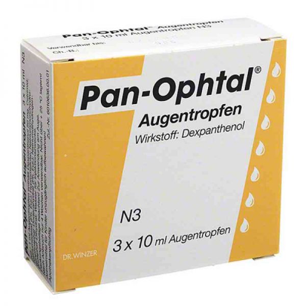 Pan Ophtal Augentropfen (3X10 ml)