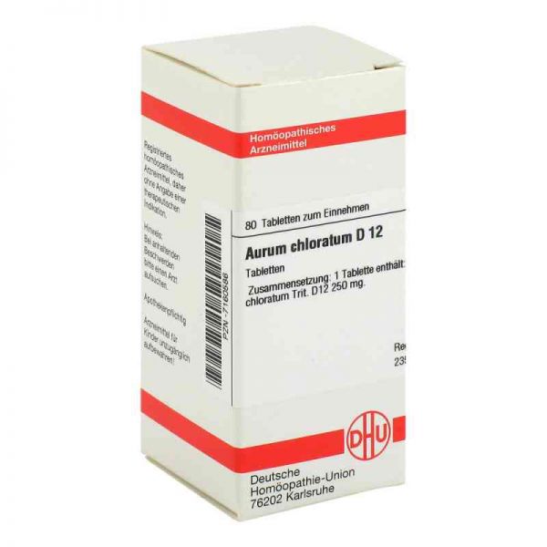 Aurum Chloratum D 12 Tabletten (80 stk)