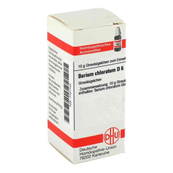 Barium Chloratum D 6 Globuli (10 g)