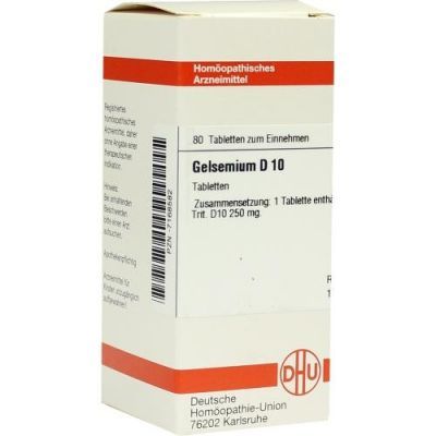 Gelsemium D 10 Tabletten (80 stk)