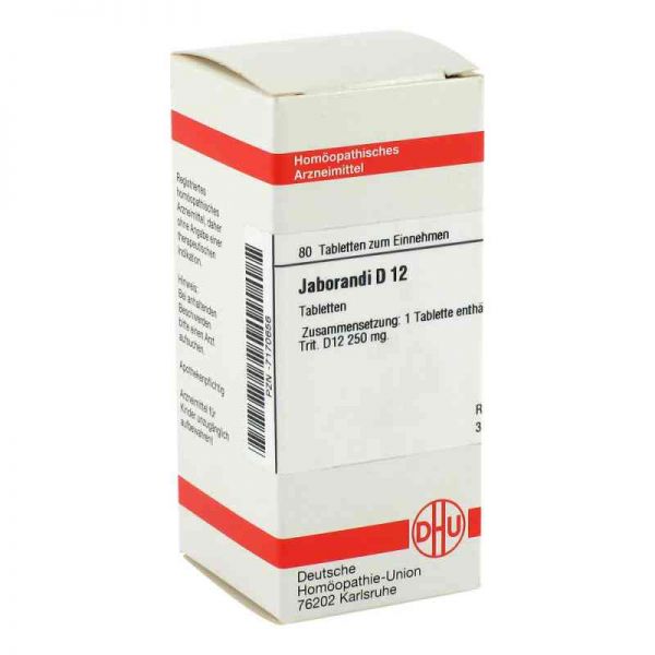 Jaborandi D 12 Tabletten (80 stk)