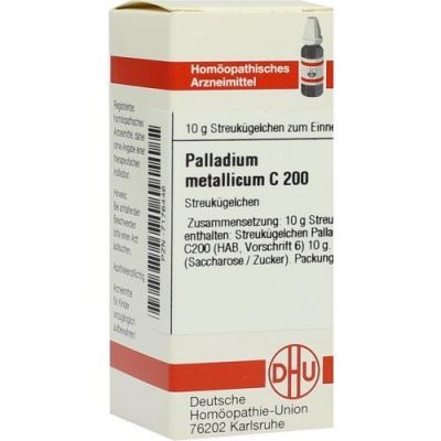 Palladium Metallicum C 200 Globuli (10 g)