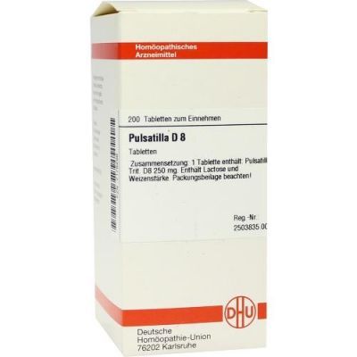 Pulsatilla D 8 Tabletten (200 stk)