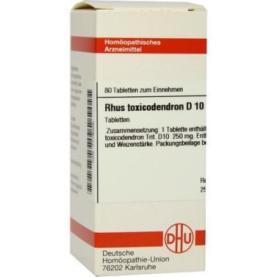 Rhus Tox. D 10 Tabletten (80 stk)