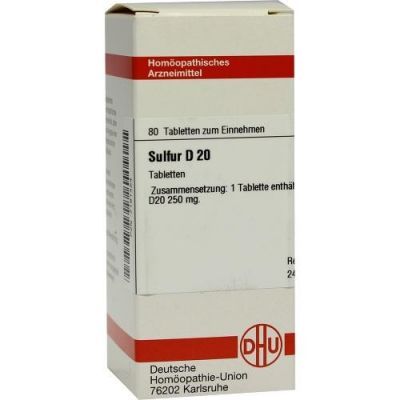 Sulfur D 20 Tabletten (80 stk)