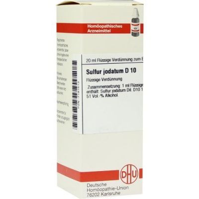 Sulfur Jodat. D 10 Dilution (20 ml)