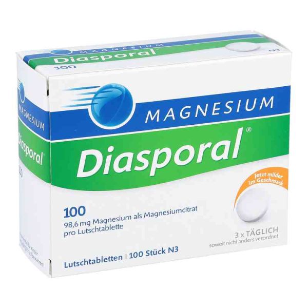 Magnesium Diasporal 100 Lutschtabletten (100 stk)