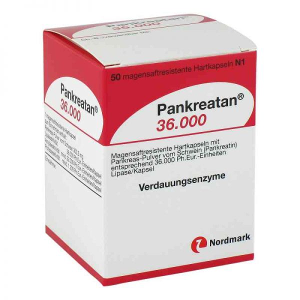 Pankreatan 36000 (50 stk)