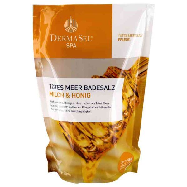 Dermasel Totes Meer Badesalz+milch&honig Spa (1 Pck)