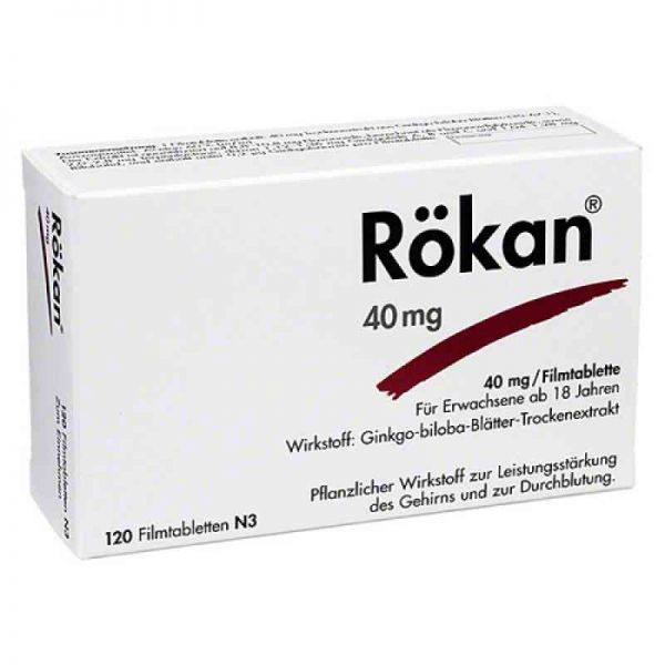 Rökan 40mg (120 stk)