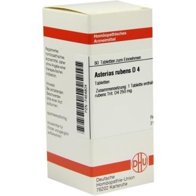 Asterias Rubens D 4 Tabletten (80 stk)