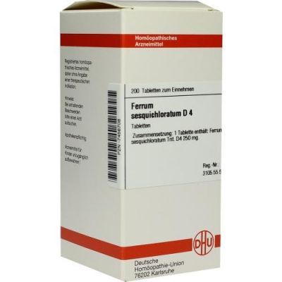 Ferrum Sesquichloratum D 4 Tabletten (200 stk)