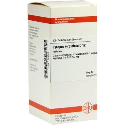 Lycopus Virg. D 12 Tabletten (200 stk)