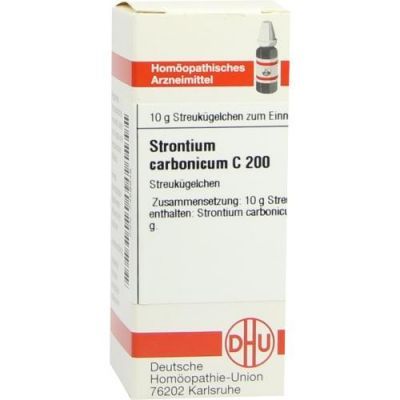 Strontium Carbonicum C 200 Globuli (10 g)