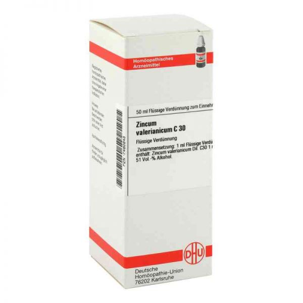 Zincum Valerianicum C 30 Dilution (50 ml)