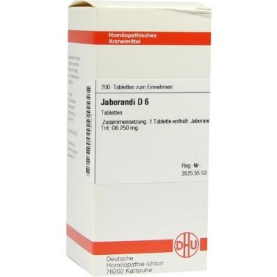 Jaborandi D 6 Tabletten (200 stk)