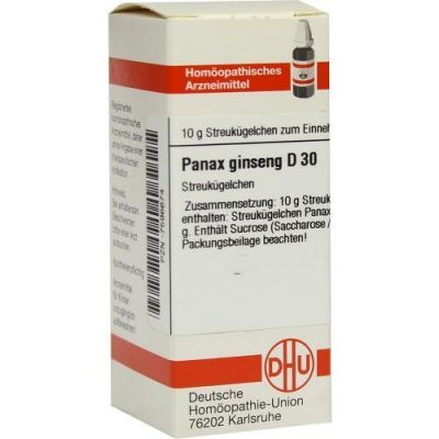 Panax Ginseng D 30 Globuli (10 g)