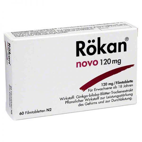 Rökan novo 120mg (60 stk)