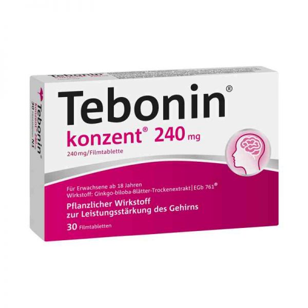 Tebonin konzent 240mg (30 stk)