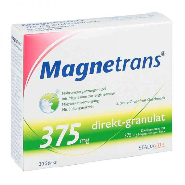 Magnetrans direkt 375 mg Granulat (20 stk)