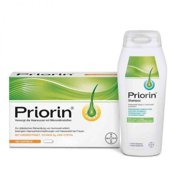 Priorin Kapseln 120er und Shampoo 200 ml (1 stk)