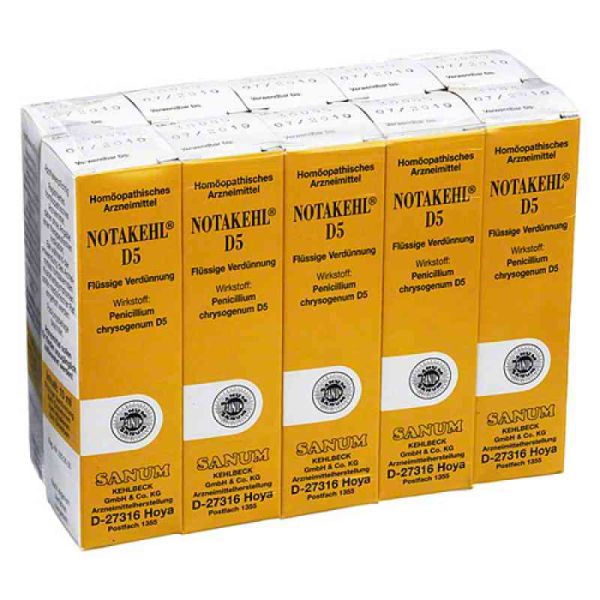 Notakehl D 5 Tropfen (10X10 ml)