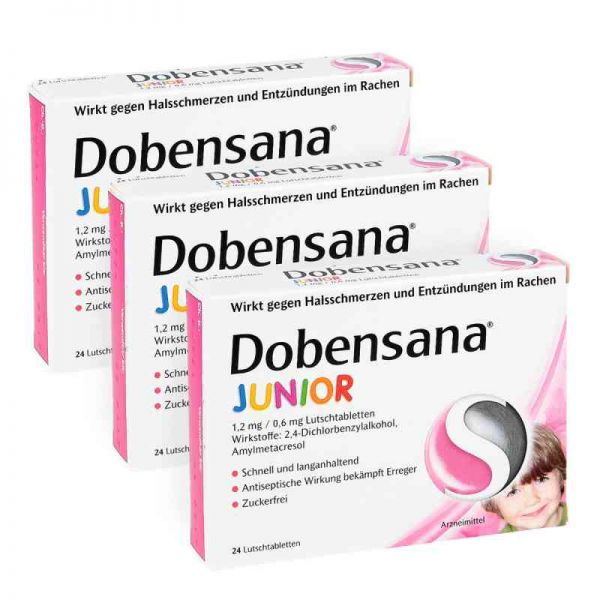 Dobensana Junior 1,2mg 0,6mg (3x24 stk)