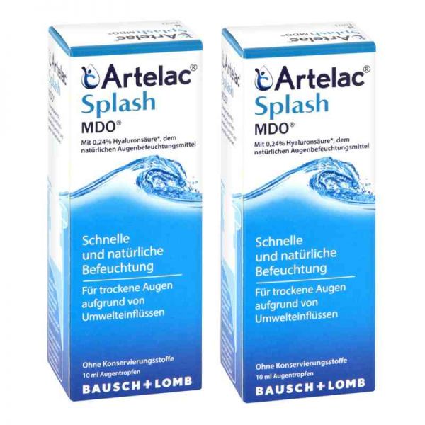 Artelac Splash Mdo Augentropfe (2X10 ml)