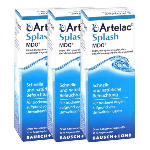 Artelac Splash Mdo Augentropfen (3X10 ml)