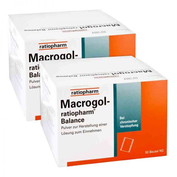 Macrogol-ratiopharm Balance (2X50 stk)