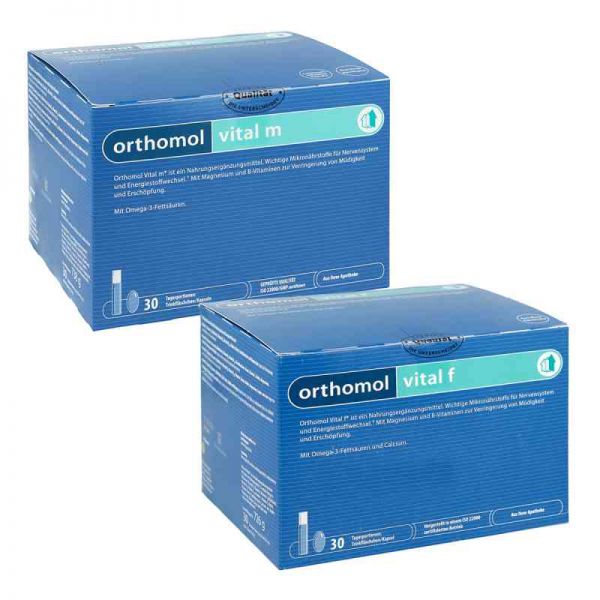 Orthomol VitalTrinkfläschchen Paket (2X30 stk)