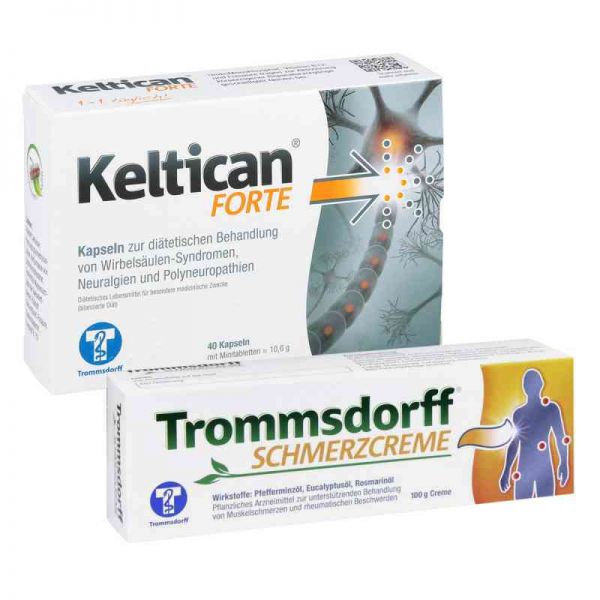 Keltican forte + Trommsdorff Schmerzcreme (1 stk)