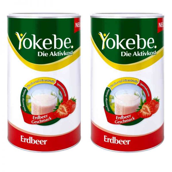 Yokebe Erdbeer Pulver (2X500 g)