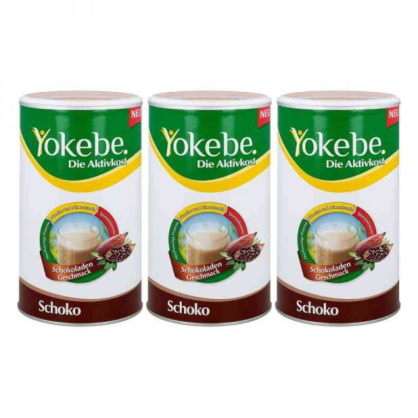 Yokebe Schoko Pulver (3X500 g)