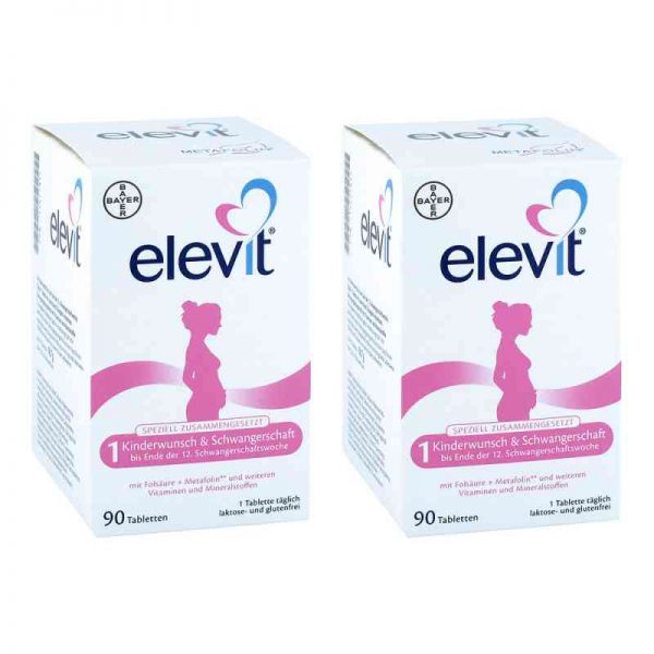 Elevit 1 Kinderwunsch Schwangerschaft Tabletten (2x90 stk)